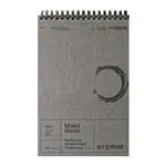 Cuaderno A5 Amperse Técnicas Mixtas microperforado grano fino