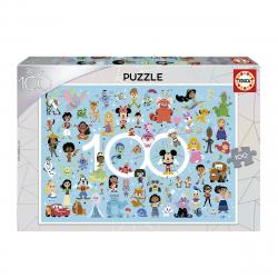 Educa Borrás - Puzzle 100 Piezas Disney 100  Educa Borrás.