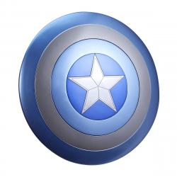 HASBRO FAN - Réplica Escudo De Sigilo Capitán América: El Soldado De Invierno Hasbro Marvel Legends Series