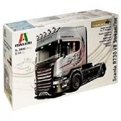 Italeri 3906 - Maqeuta Scania R730 V8 Streamline "silver Griffin". Escala 1/24