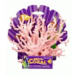 Penn-Plax Planta Artifical Coral Rosa para acuarios