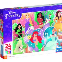 Puzle 24 piezas maxi Princesas