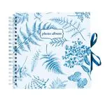 Scrapbook Álbum Foto 26X26 Blue Nature