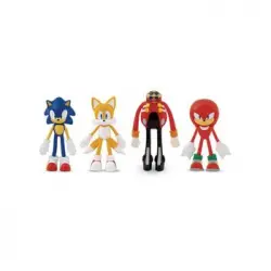 Toy Partner - Pack 4 Figuras Sonic