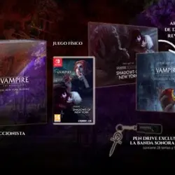 Vampire: The Masquerade Bundle - Coteries of New York + Shadows of New York  Nintendo Switch