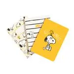 3 Cuadernos A6 Snoopy Lazy Days