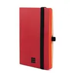 Cuaderno A6 Finocam Modern F3 liso rojo