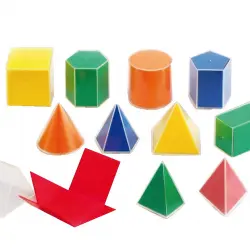 Formas geométricas Edxeducational 2D / 3D Colores
