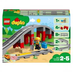 LEGO -  De Construcción Puente Y Vías Ferroviarias Set Con Sonido  DUPLO