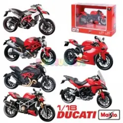 Moto Ducati Surtido 1:18 Maisto