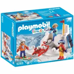 Playmobil - Lucha de Bolas de Nieve