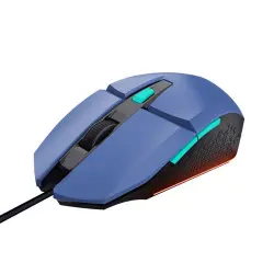 Ratón gaming ergonómico Trust GXT 109W Felox Azul