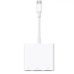 Adaptador Apple multipuerto USB-C a AV digital Blanco