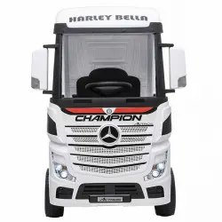 Camión Eléctrico Mercedes Actros Blanco