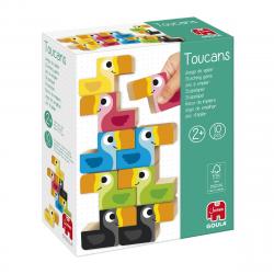 Goula - Juego De Mesa De Formas Apilables Toucan Stacking Game