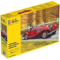 Heller 80710 - Maqueta Construir Mercedes 500 K Special Roadster. Escala 1/24