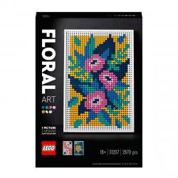 LEGO - Manualidades Creativas Arte Floral Cuadro 3en1 Art