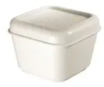 Recipiente para alimentos cuadrado 0,33L Milan serie 1918 blanco