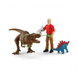 Schleich - Figura Ataque De Tyrannosaurus Rex