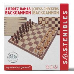 Aquamarine Games - Ajedrez Damas Backgammon FSC100%