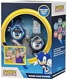 Kids Euroswan - Reloj Walkie Talkie 2 En 1 Sonic