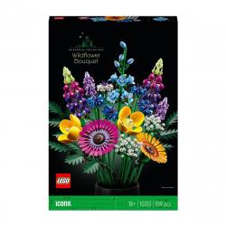 LEGO - Set De Construcción Ramo De Flores Silvestres Botanical Collection Icons