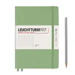 Libreta A5 Leuchtturm 1917 Sage Punteado - Tapa dura