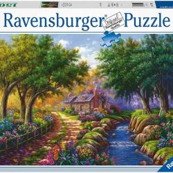 Puzzle 1500 piezas Cabaña junto al río