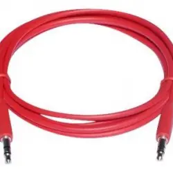 Temium cable jack 3,5 mm Rojo 1,5 m