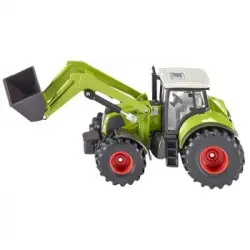 Tractor Claas Axion 850 Con Cargador Frontal 1:50 Siku