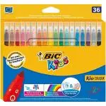 36 rotuladores para colorear BIC Kids Kid Couleur