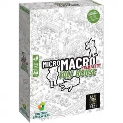 Bkr Bunker Micro Macro 2 Crime City - Casa Completa - Juego De Mesa