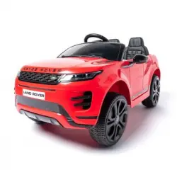 Land Rover Range Rover Evoque Mp4 Rojo - Coche Eléctrico Infantil Para Niños Batería 12v Con Mando Control Remoto