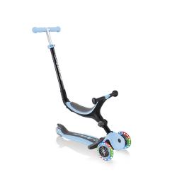 Patinete Go Up Foldable Plus lights azul pastel