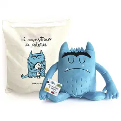 PELUCHE AZUL - MONSTRUO DE COLORES