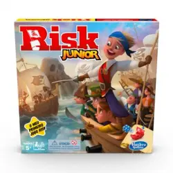 Risk Junior - Versión En Portugués - Juego De Mesa - Hasbro Gaming - 5 Años+