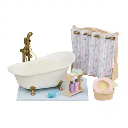 Sylvanian Families - Set de Baño y Ducha Sylvanian Families.