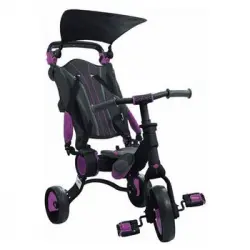 Triciclo Toimsa Galileo Plegable Rosa Negro