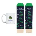 UO Kit Taza + Calcetines talla 36-41 Efecto Cafeína