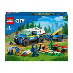 LEGO -  De Construcción Entrenamiento Móvil Para Perros Policía Con Coche Todoterreno City