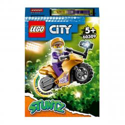 LEGO -  De Construcción Moto Acrobática: Selfi Con Mini Figura De Spotlight City Stuntz