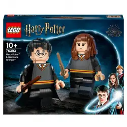 LEGO - Set de juguete 2 Figuras Gigantes para Construir Harry Potter y Hermione Granger Wizarding World LEGO Harry Potter (Reacondicionado grado C).