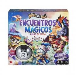 Mattel Games - Juego De Mesa Magic 8 Ball Encuentros Mágicos