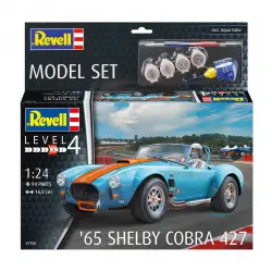 Revell - Maqueta 65 Shelby Cobra 427 con accesorios básicos Revell.