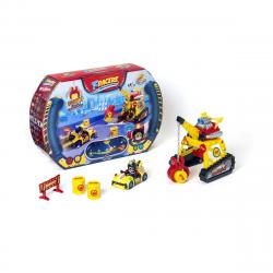 T-RACERS - Coche De s T- Racers S - Playset 1x4 Turbo Crane