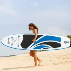 Tabla de paddle surf hinchable Outsunny azul