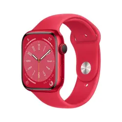 Apple Watch S8 45mm GPS Caja de aluminio (PRODUCT)RED y correa deportiva (PRODUCT)RED