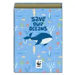 Carpeta Dohe 4 anillas 40 mm WWF Save our Oceans