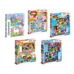 Clementoni - Pack 2 Puzzles De 20 Piezas