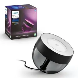 Lámpara de mesa Philips Hue Iris Negro